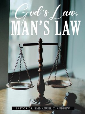 cover image of God's Law, Man's Law